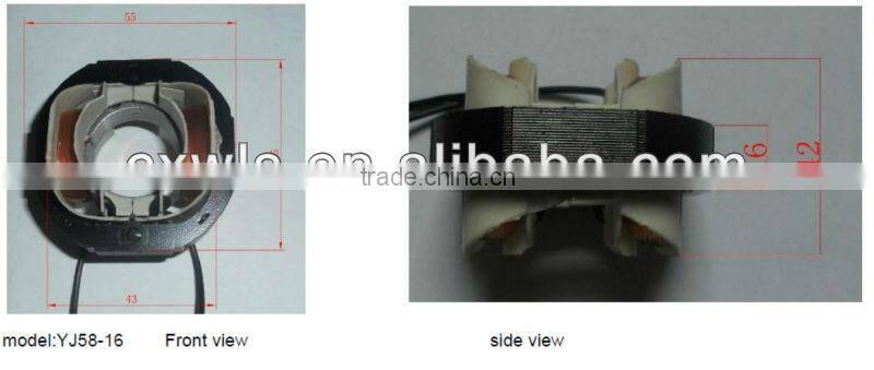 shaded pole motor, step motor ,stand fan motor ,16'' stand fan motor