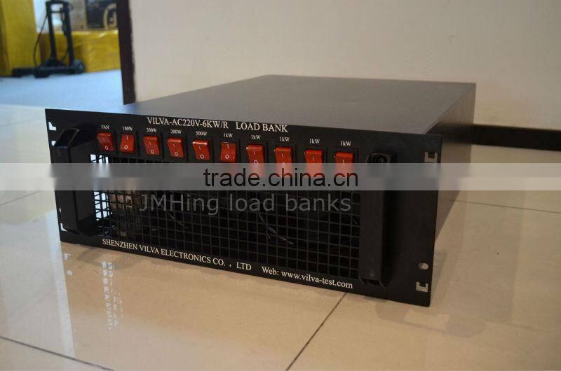 3U-6U Rack Mounted Load Bank for data centers testing