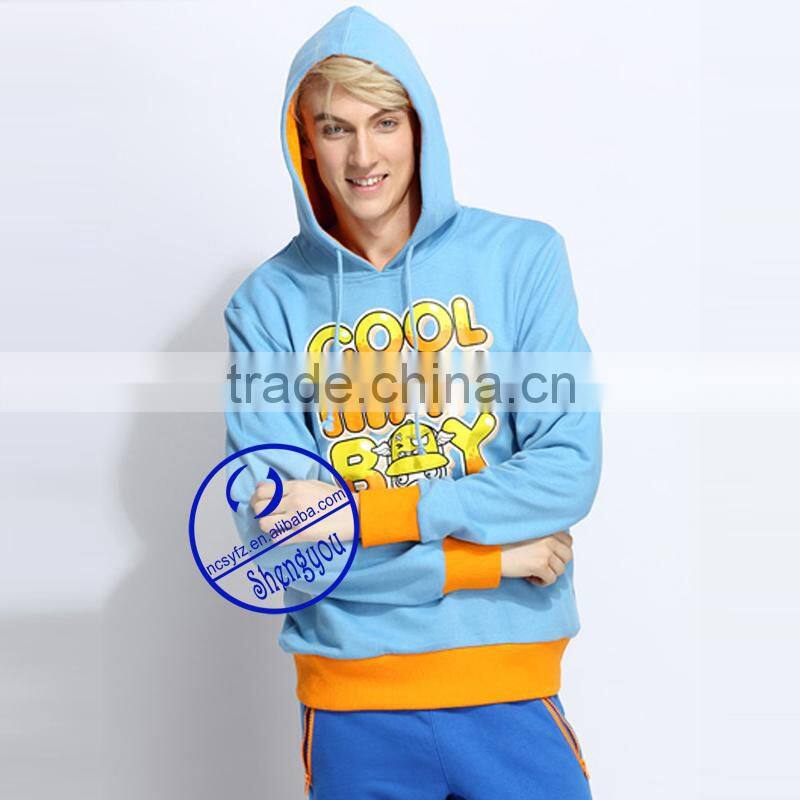 Custom Plain French Terry Hoodie with High Quality