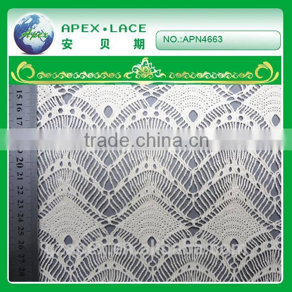 Good quality mesh nylon lace for wholesales