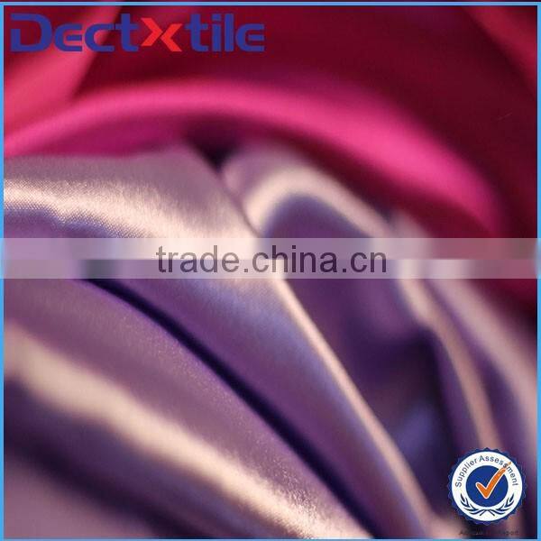 China market 100% polyester ladies satin nighties dress satin nightshirt