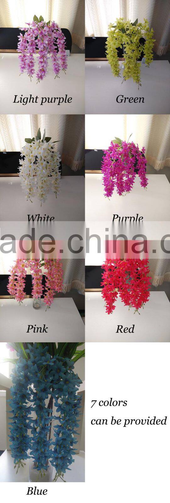 artificial flower wholesale silk flower wisteria