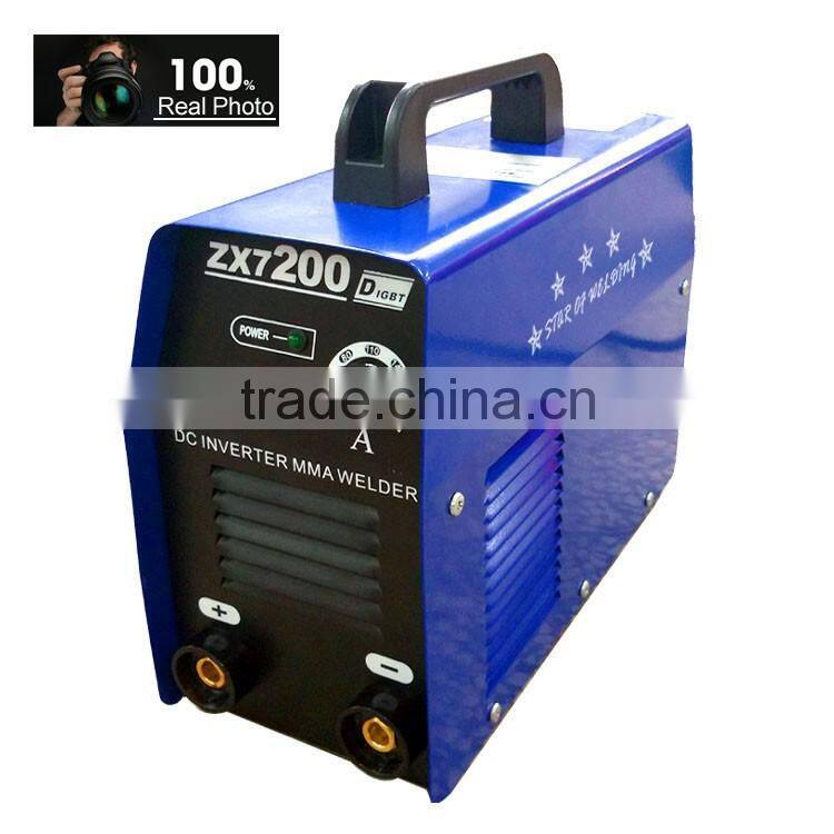 Cheap portable welding machine price ZX7 ARC 200 inverter welder{Largest assembly line , OEM around the world}