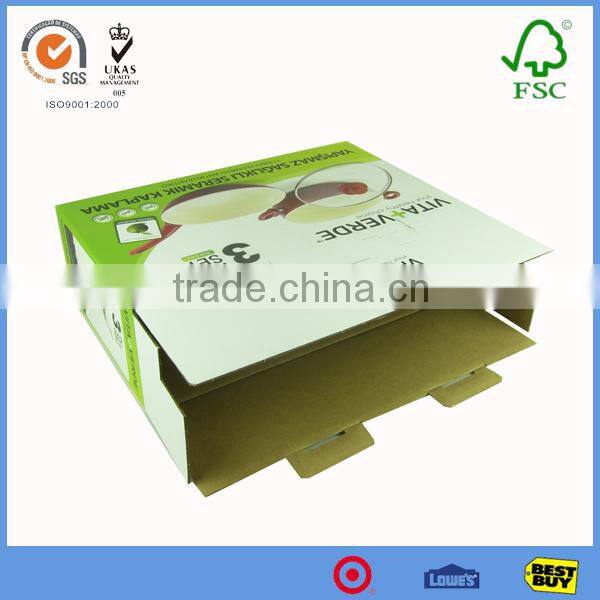 Fashion OEM design full manufacturers paper small color printing high quality folding corrugated boxes decorative