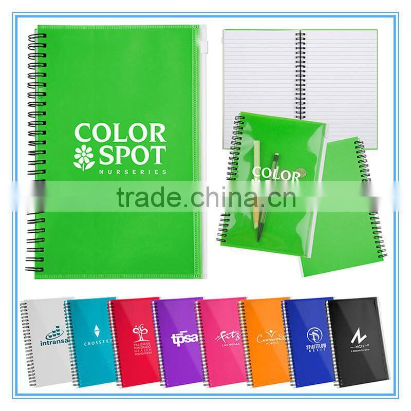 office and school supplies wholesale cheap bulk custom size spiral notebook