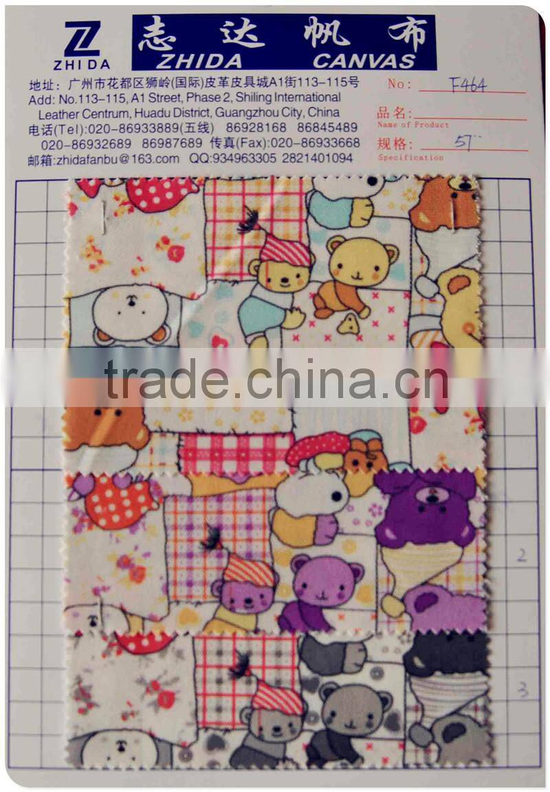 100% cotton camouflage printing fabric