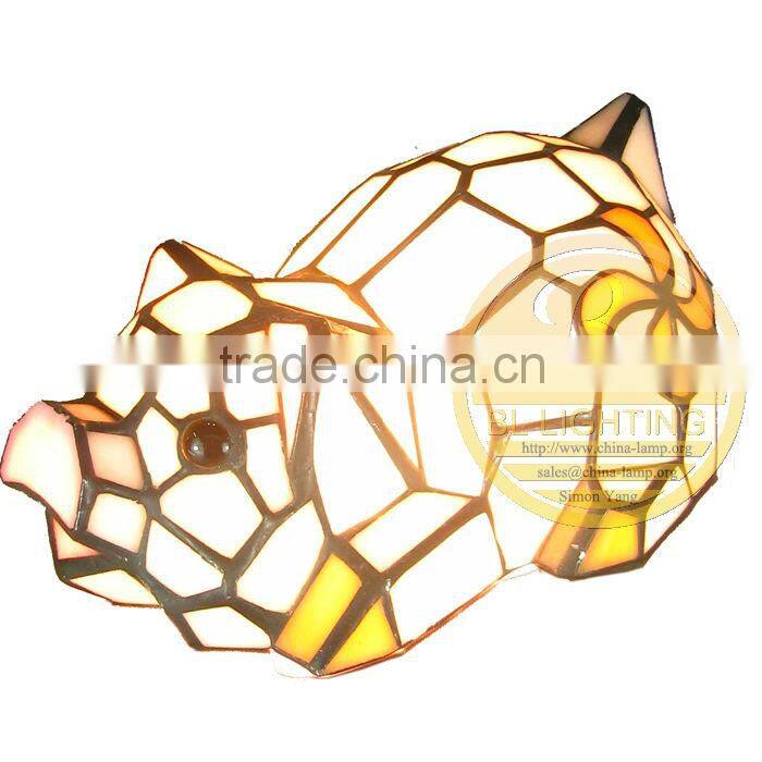 children favorite stained glass Tiffany animal lamp
