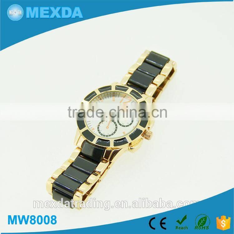 2016 hot sell japan movt stainless steel backcase wholesale luxury fashion quality brand watch