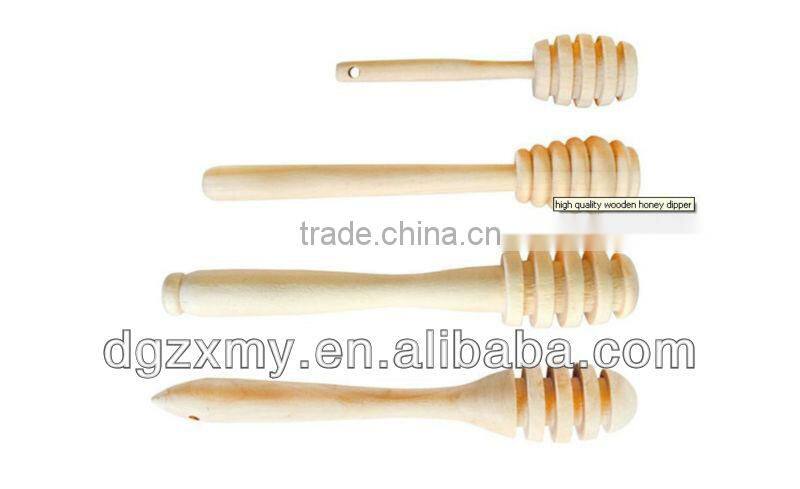 Handmade Solid Wooden Honey Dipper with FSC