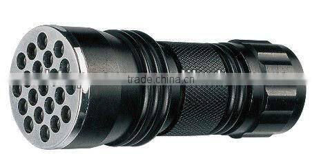 Pocket size 21LED 365nm uv flashlight