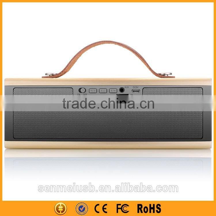 High-grade Metal Finish Bluetooth Bass Speaker Box
