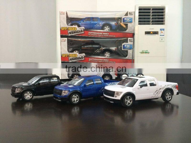 New branded toy model 1:16 4 channel Ford Raptor F-150 simulation mini electric leisure remote control rc car toys with light