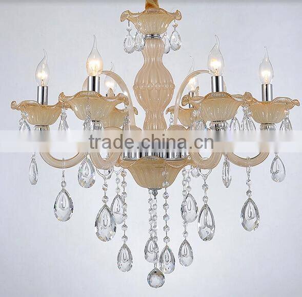 hot sale crystal chandelier pendant light decoration light wedding decoration light with 6 Light