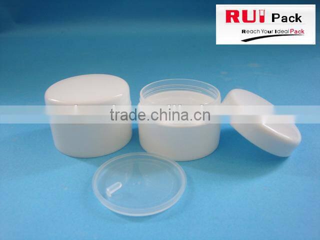 plastic cream jar,5g clear PS cosmetic jar for sample, plastic cosmetic jar