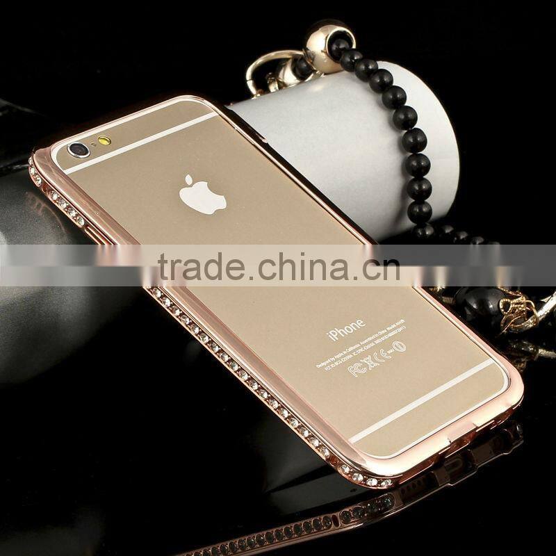 Case Factory custom design accepted for mobile phone metal case for iPhone 6