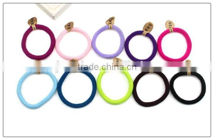 Hot sale glitter elastic hair bands for women