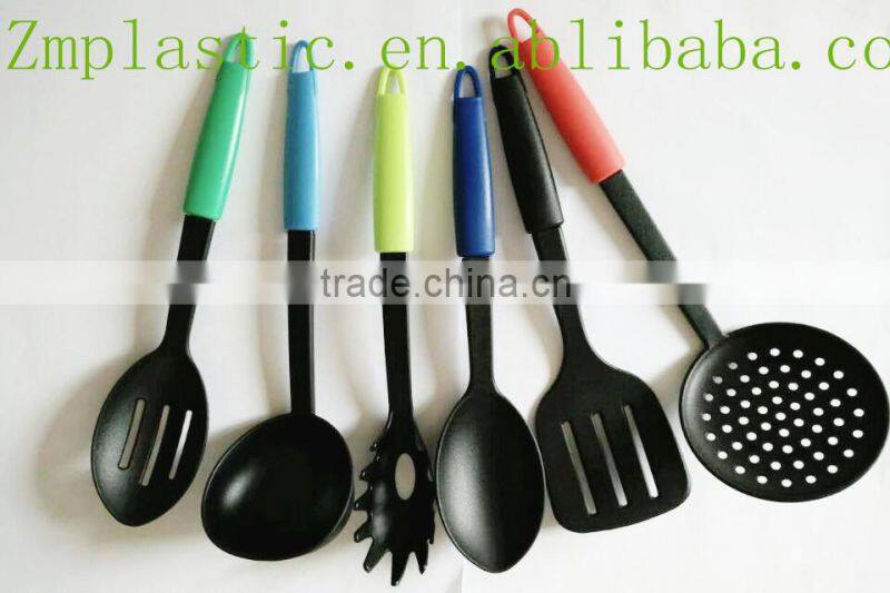 Personalized 9PCS Black Nylon Kitchen Utensils