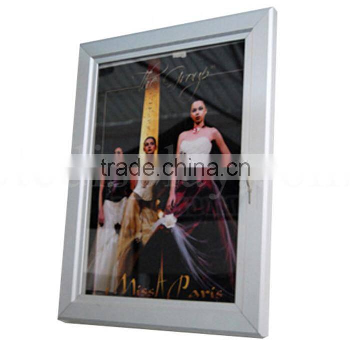 16x20 black anodized aluminum frame