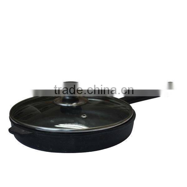 enamel coated cast iron skillet