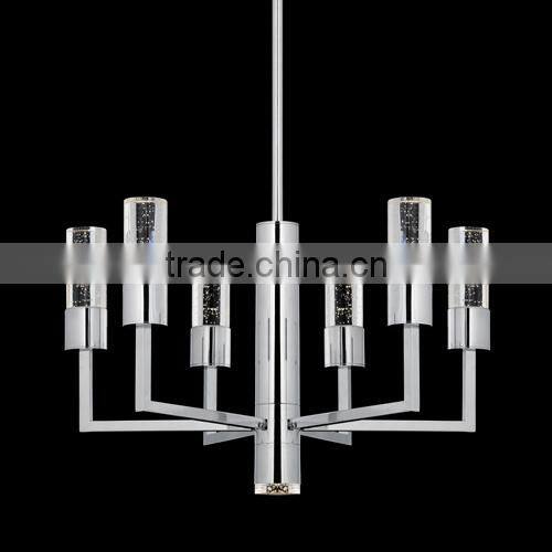 Modern decorative metel cuboid pedestal household table lamp
