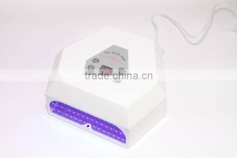Hot sale New Black White 12W led lamp nail /uv led gel nail