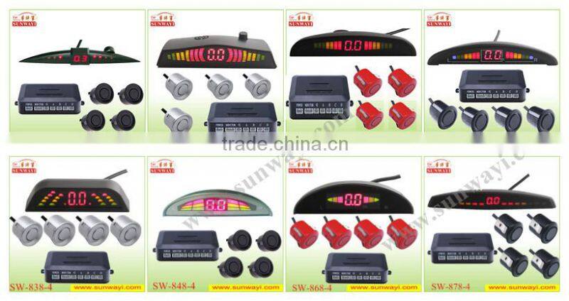 Good Electromagnetic OEM LED Parking Sensors with Drill