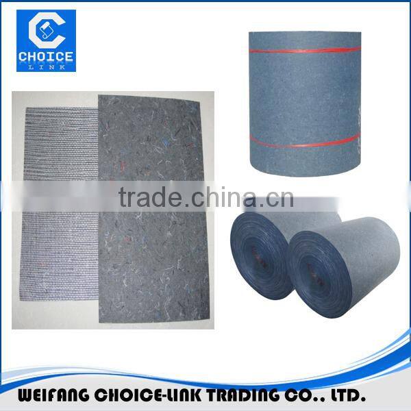 Non woven compound base fabric used for asphalt shingles