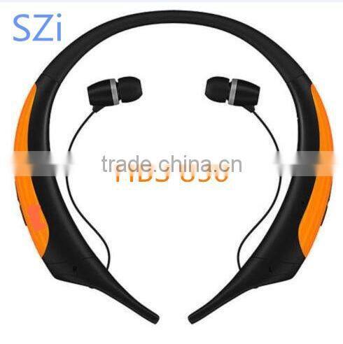Portable wireless HBS 850,bluetooth wireless in earphone hbs 850,4.1 vesion sport bluetooth HBS 900 from China