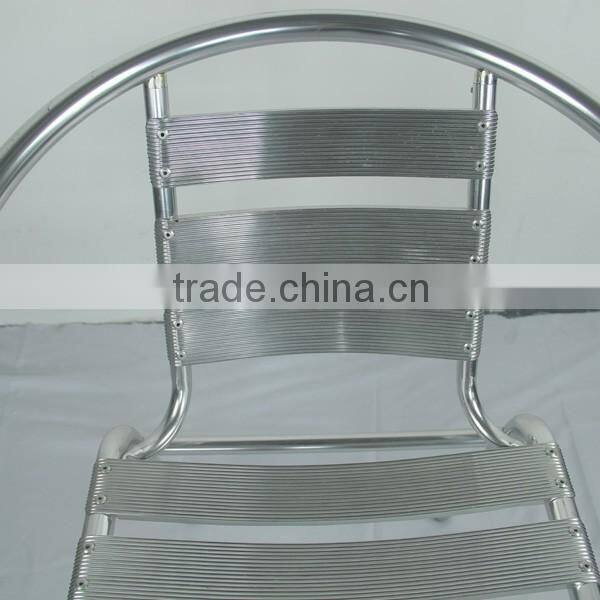 00 restaurant colorful aluminum outdoor stacking dining chair YC001A