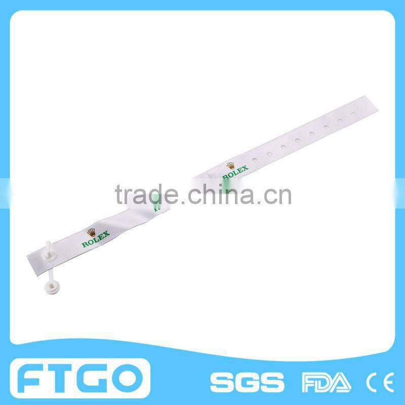 Cheap PVC Wristbands For use in Events, Hotels Etc