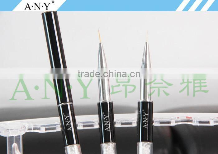 ANY Nail Art Beauty Care Crystal UV Gel Nails Design Liner Painting Nail Artist Nail Brushes