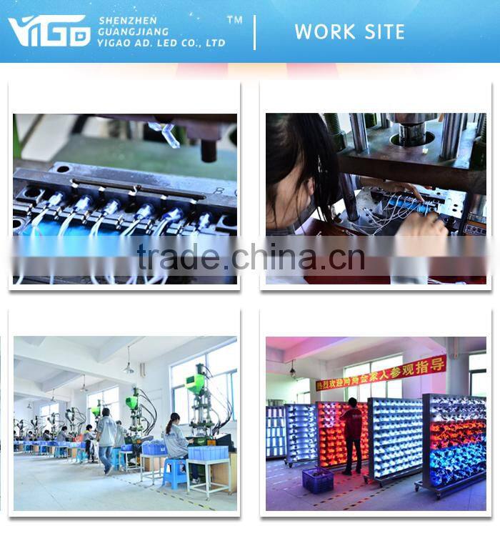 DC12v 18-20lm through hole led pixel light with 160 view agle