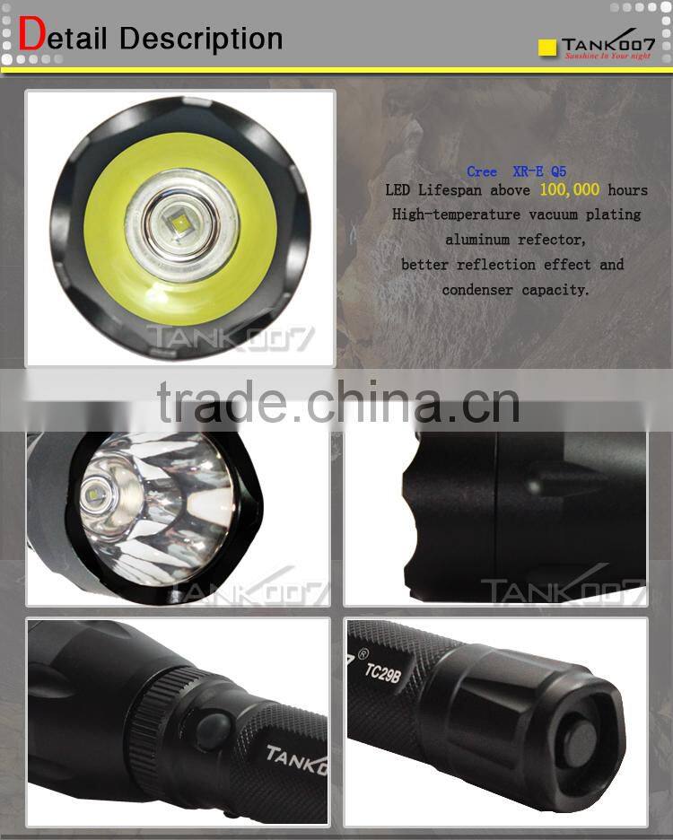 rechargeable powerful hunting led torch bright light torch police flashlight