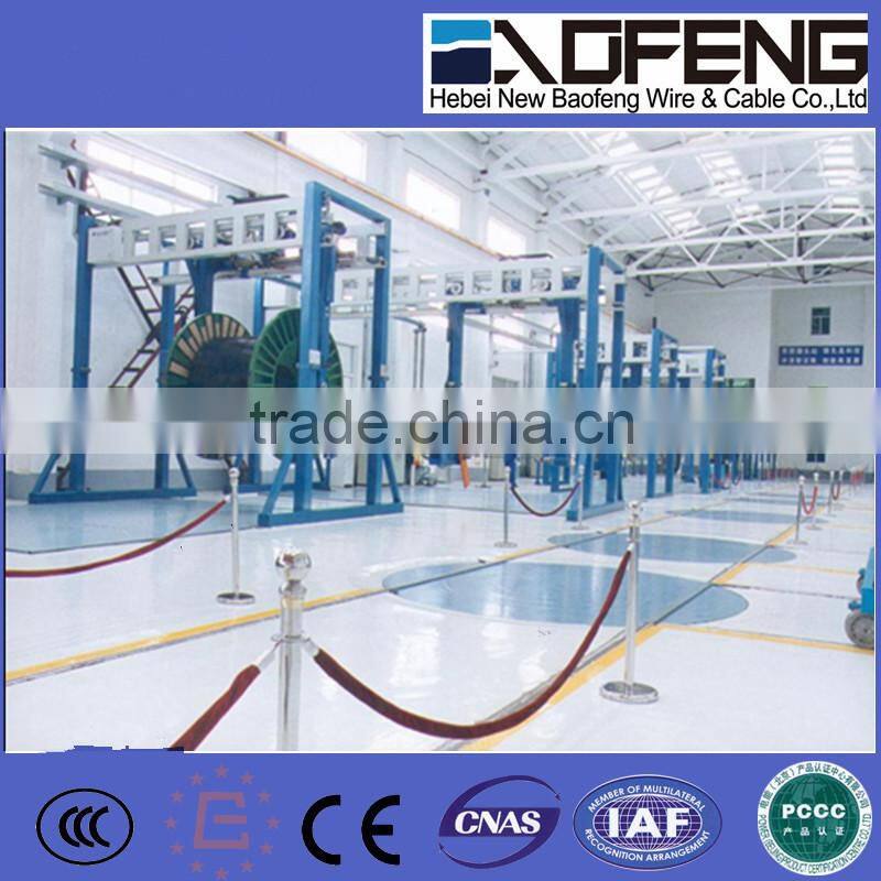 High Strength Carbon Fiber Composite Core Compressed Aluminum Twisted Wire