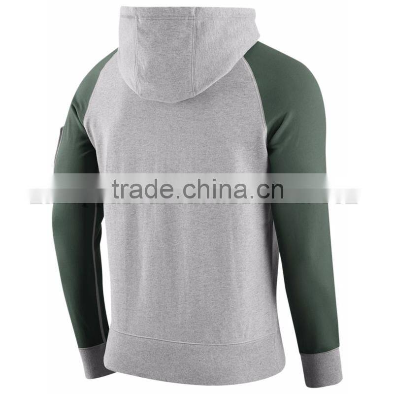 2016 Custom Wholesale Man Hoodie Cotton/Spandex Lightweight Hoodie