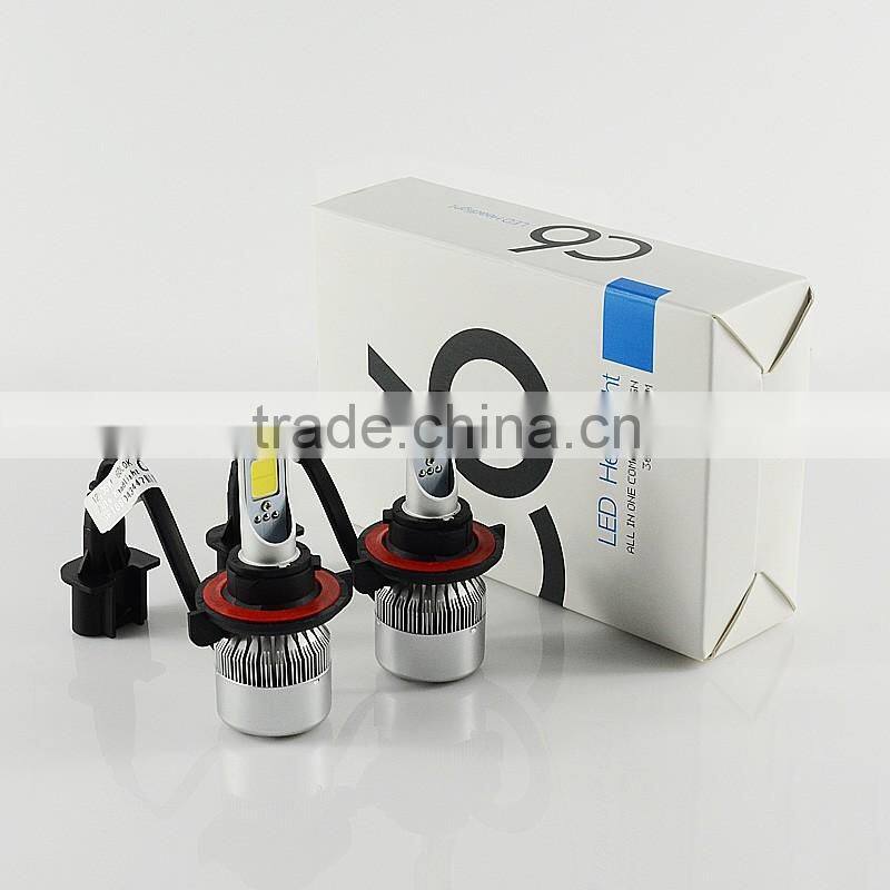 New design C1 30W Single beam 3000LM LED Headlight Conversion Kit for car and motorcycle