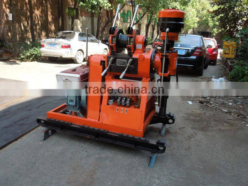 HGY-200 mobile exploration drilling rig for geotechnical investigation