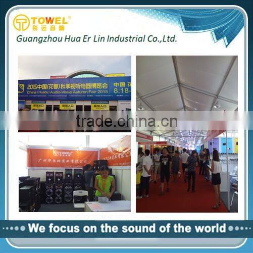 2.0 active stage speaker computer home audio system portable