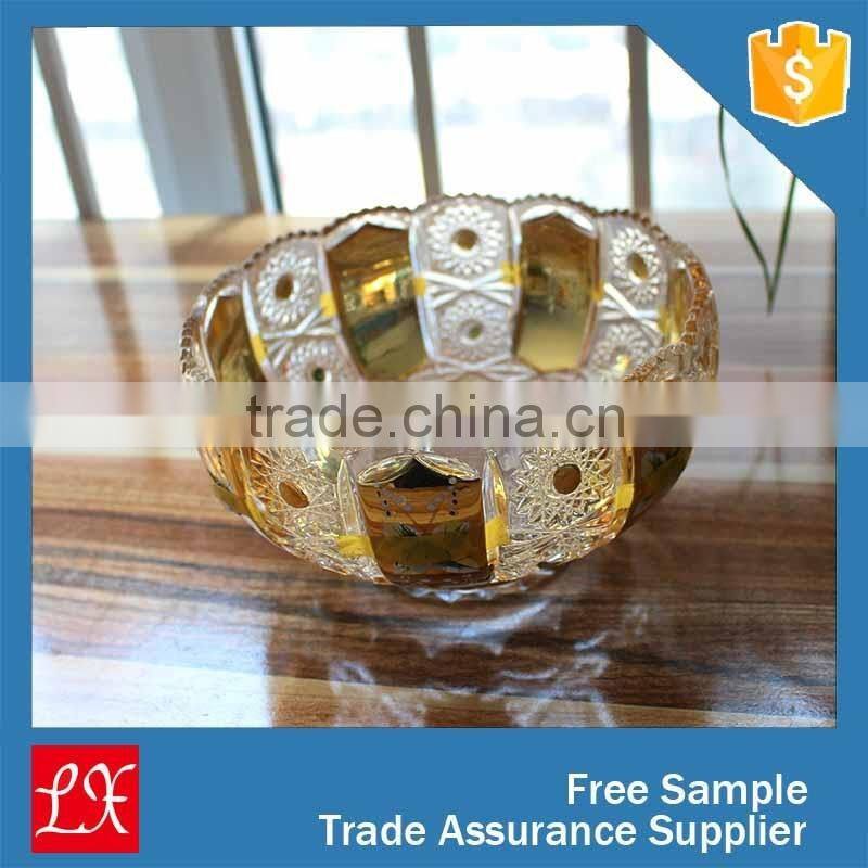 Factory new product antique glass fruit bowls