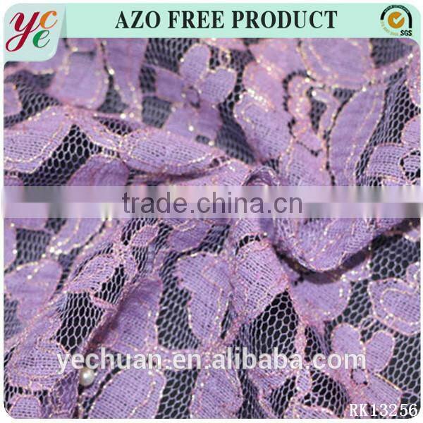 Wedding dress design bead cotton cord fabric for milana bra lace bra