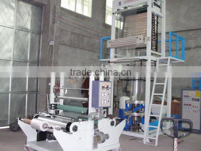 back to back winders plastic pe blown film machine