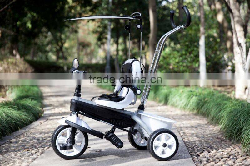 20125 Baby tricycle CC902 with 3 point belt, U shape frame keep your baby safe and suitbale pass en71
