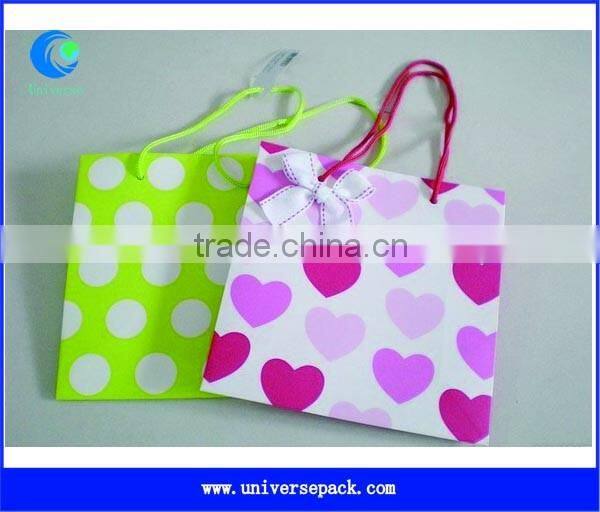 Girls' Shopping Bags Shiny Paper Bag Made For Hot Selling