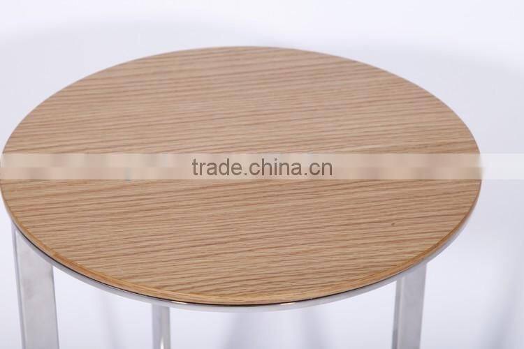 Unique design cheap hot sale end table small metal frame