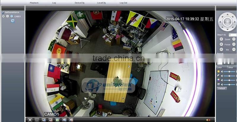 1080P 180/360 Degrees Full View Outdoor Fisheye 360 Camera With POE