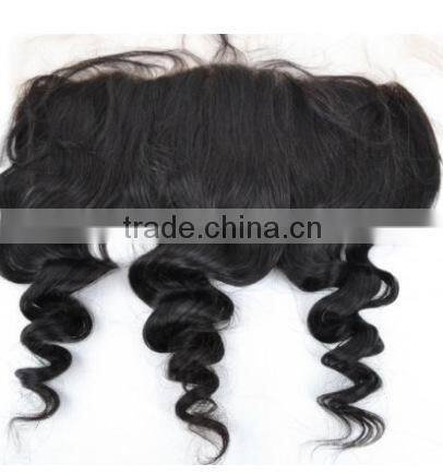 14'' brazilian silk base closures ear to ear lace frontal