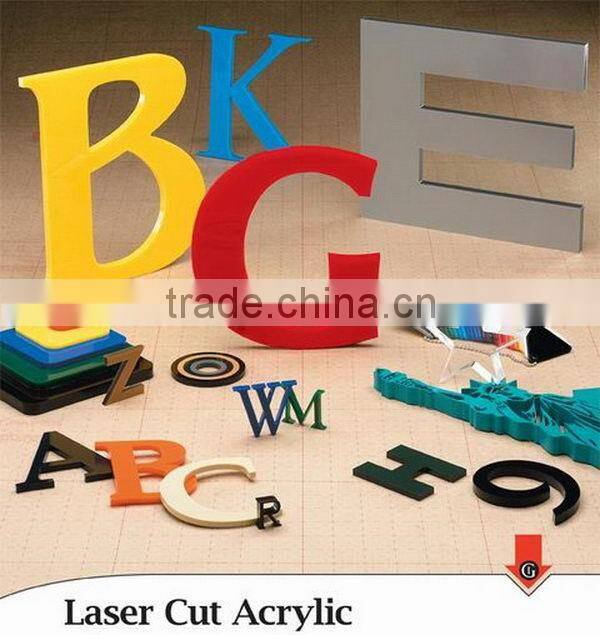 Modern unique acrylic toilet sign