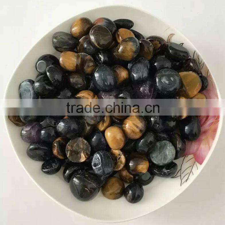 colorful agate crystal tumbled stone