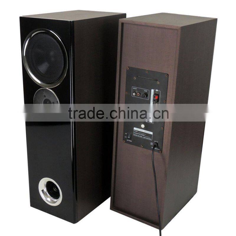 2.0 speaker wooden active stage speaker DJ speaker