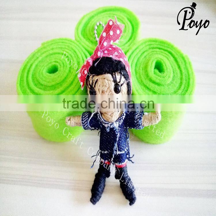 cute life like girl voodoo doll